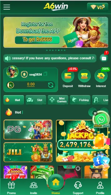 A6win Game online