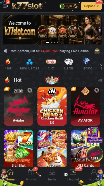K77Slots Game Online