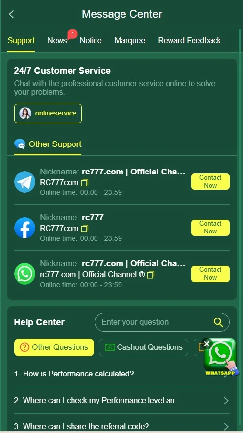 Rc777 game