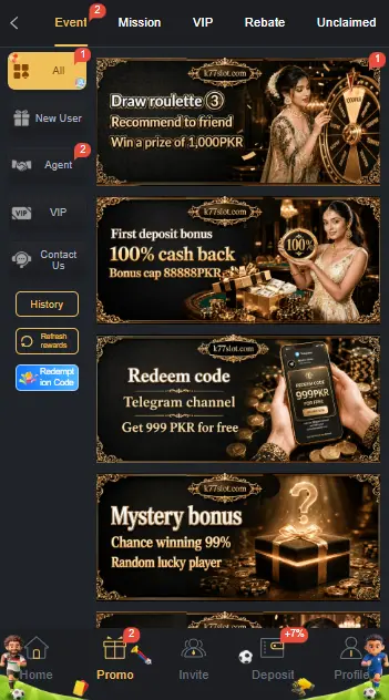 K77Slots Game Online