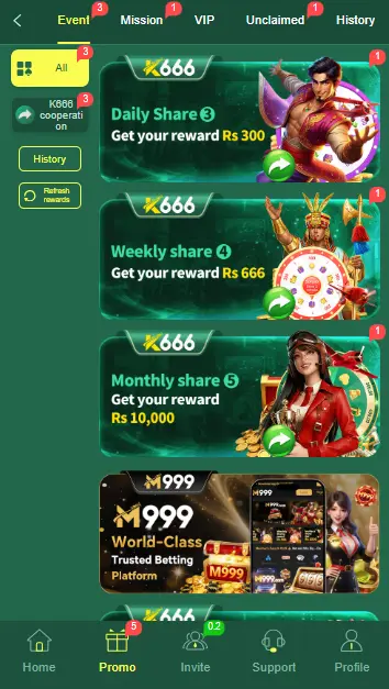 K666 Game Online App