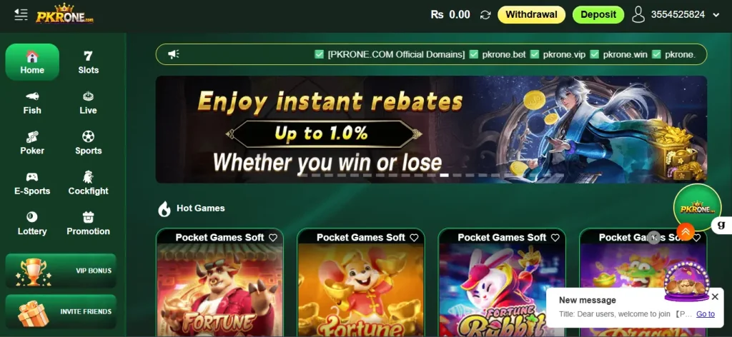 PKROne Game